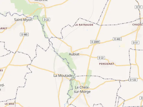 Plan de Aubiat