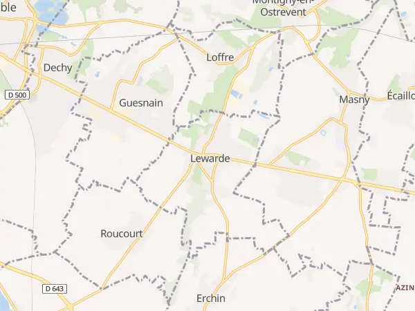 Plan de Lewarde