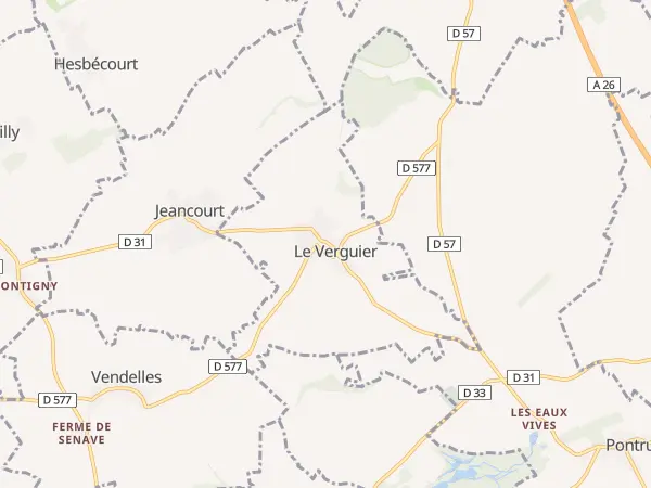 Plan du Verguier