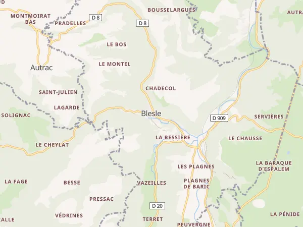 Plan de Blesle