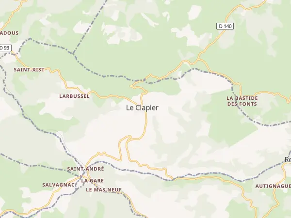 Plan du Clapier