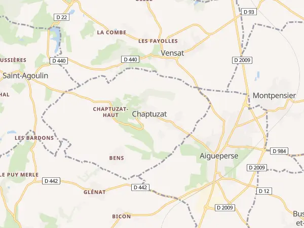 Plan de Chaptuzat