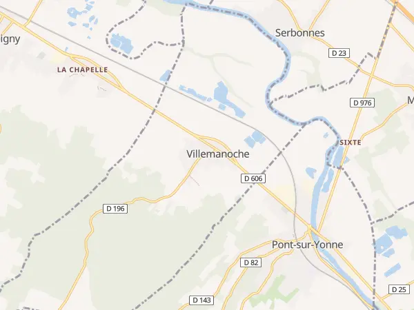 Plan de Villemanoche
