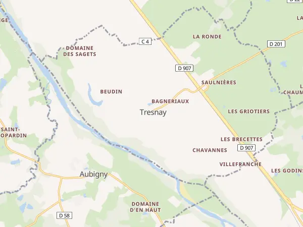 Plan de Tresnay