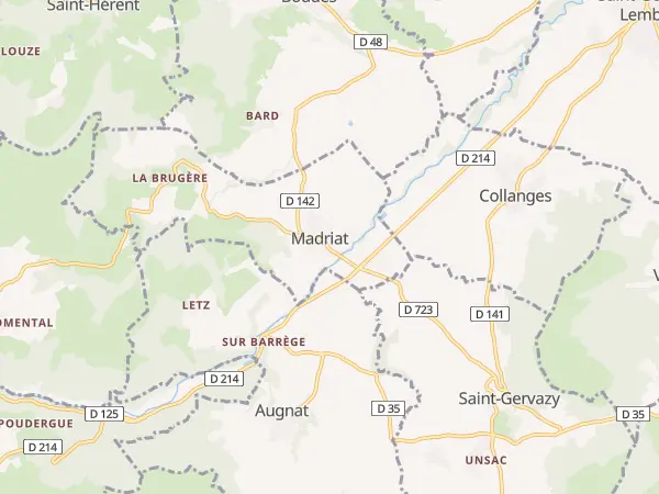 Plan de Madriat