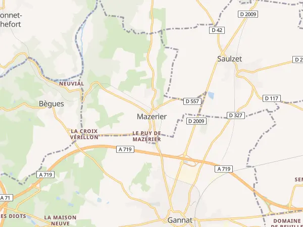 Plan de Mazerier