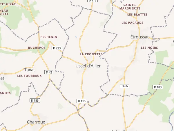 Plan de Ussel-d’Allier