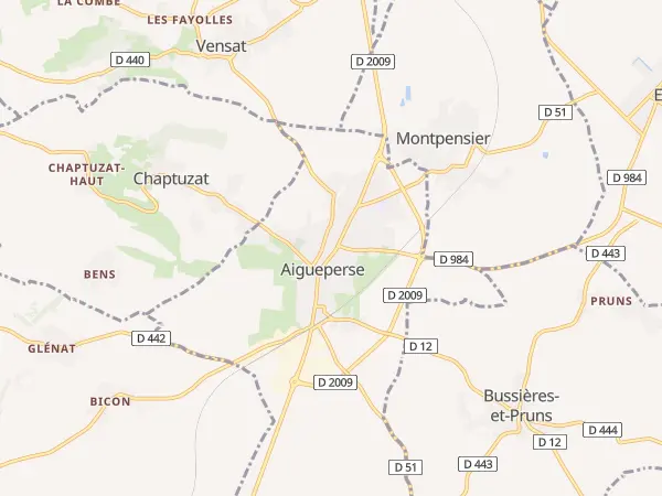 Plan de Aigueperse