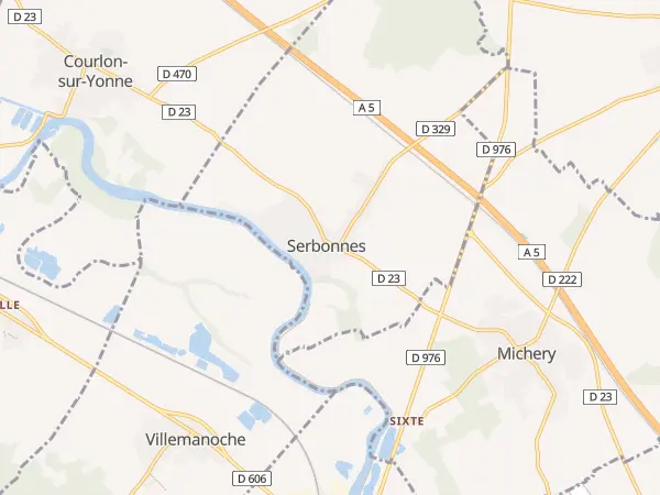Plan de Serbonnes