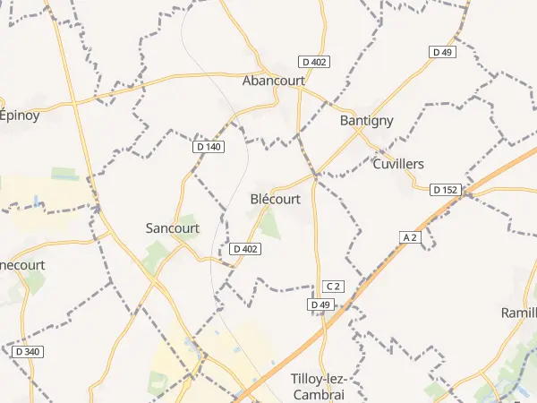 Plan de Blécourt