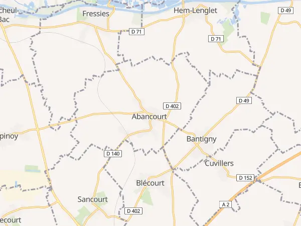 Plan de Abancourt