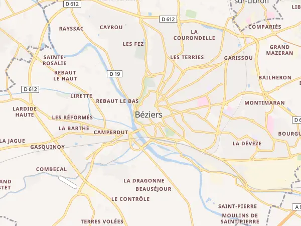 Plan de Béziers