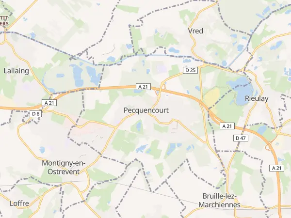 Plan de Pecquencourt