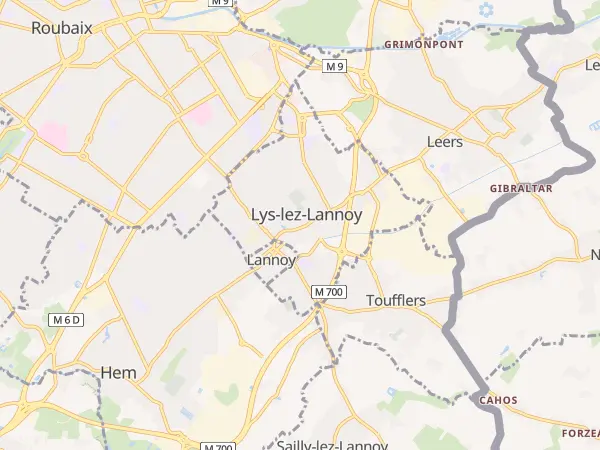Plan de Lys-lez-Lannoy
