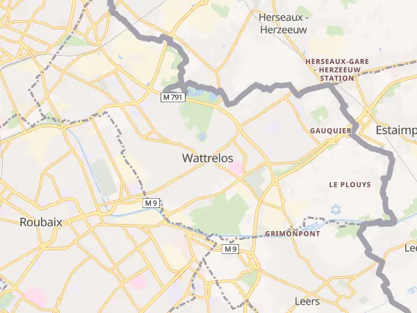 Plan de Wattrelos