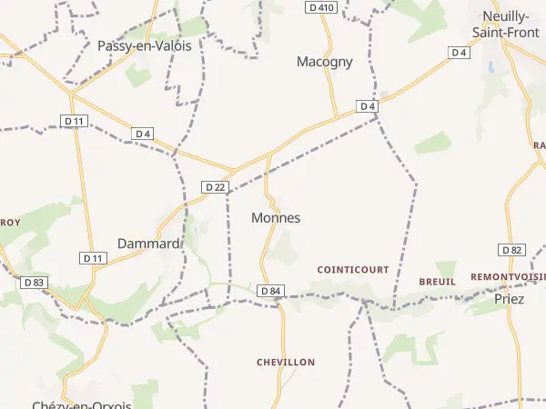 Plan de Monnes