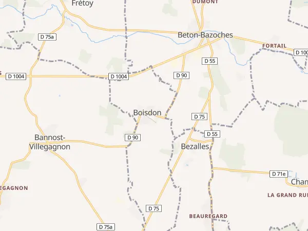 Plan de Boisdon
