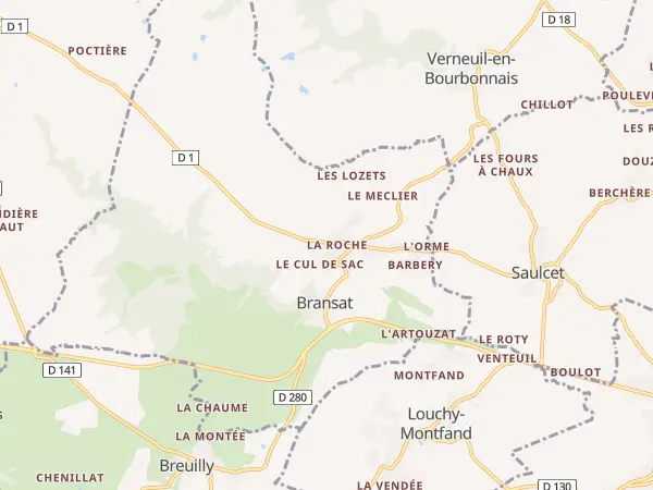 Plan de Bransat