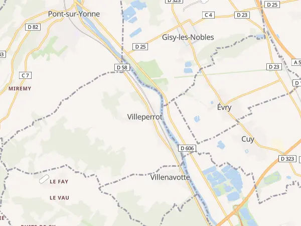 Plan de Villeperrot