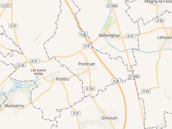 Plan de Pontruet