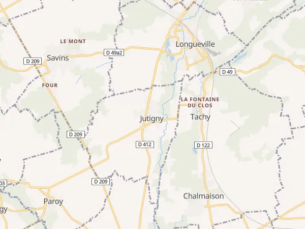 Plan de Jutigny