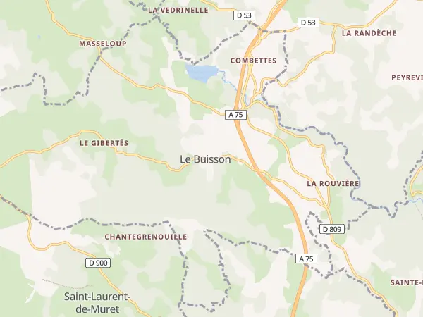 Plan du Buisson