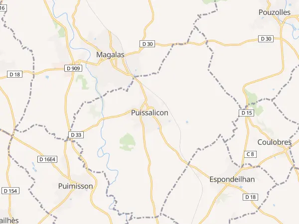 Plan de Puissalicon