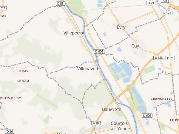 Plan de Villenavotte