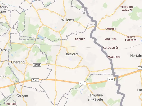 Plan de Baisieux