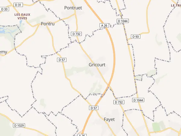 Plan de Gricourt