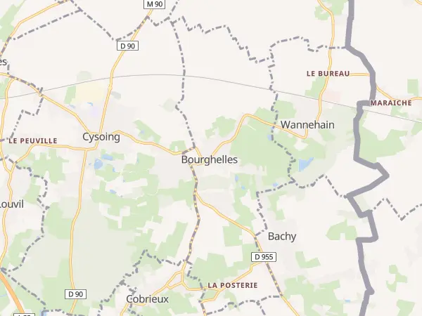 Plan de Bourghelles