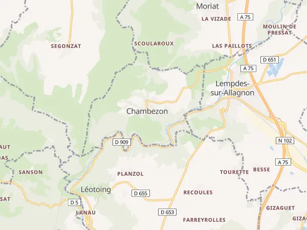 Plan de Chambezon