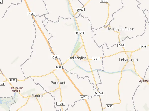 Plan de Bellenglise