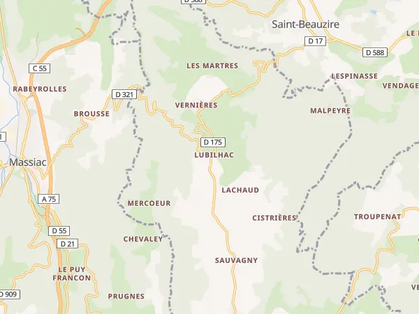 Plan de Lubilhac