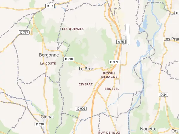 Plan du Broc