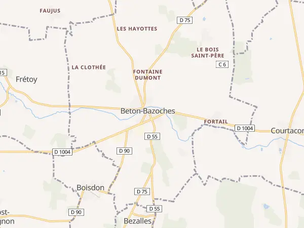 Plan de Beton-Bazoches