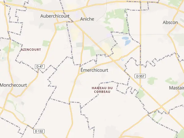 Plan de Émerchicourt