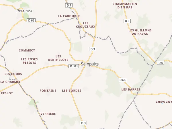 Plan de Sainpuits