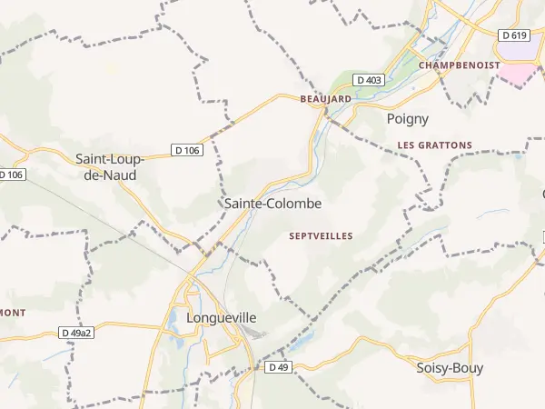 Plan de Sainte-Colombe