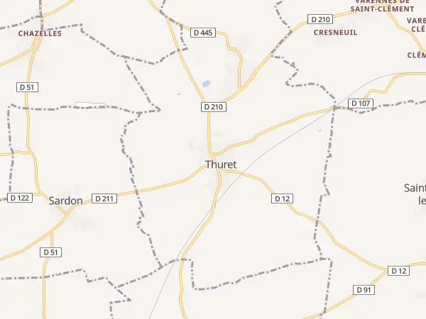 Plan de Thuret