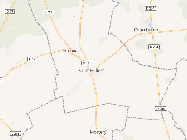 Plan de Saint-Hilliers