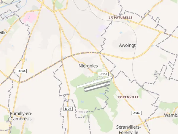 Plan de Niergnies