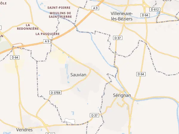 Plan de Sauvian