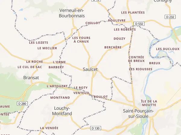 Plan de Saulcet