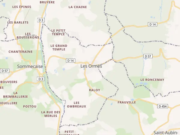 Plan des Ormes