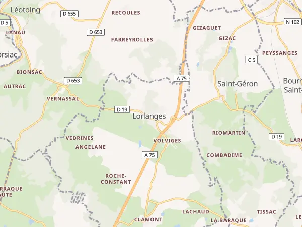 Plan de Lorlanges