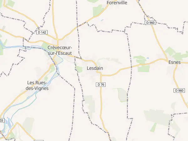 Plan de Lesdain
