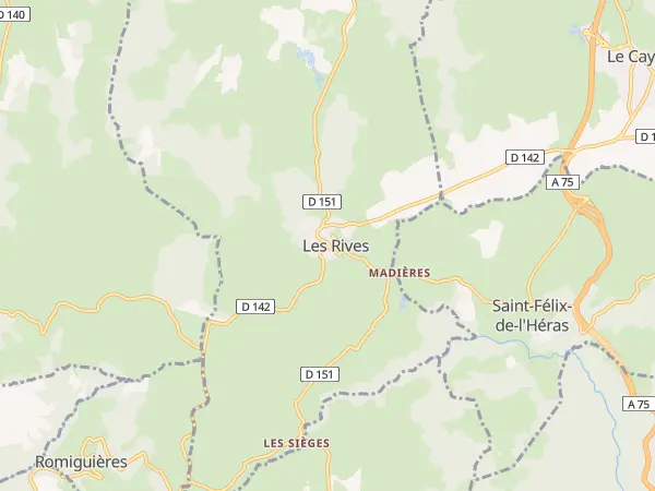Plan des Rives