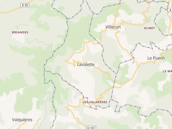 Plan de Lavalette