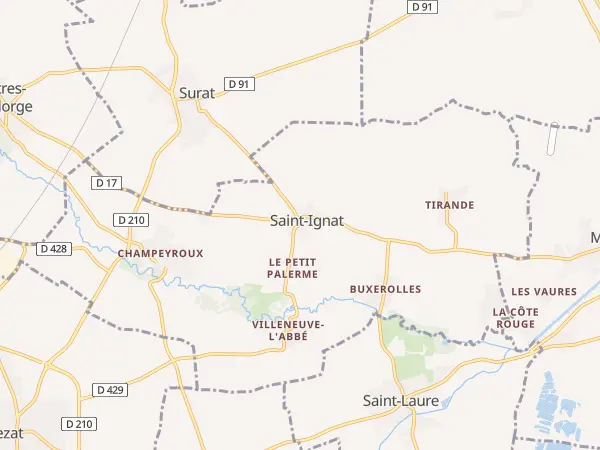 Plan de Saint-Ignat